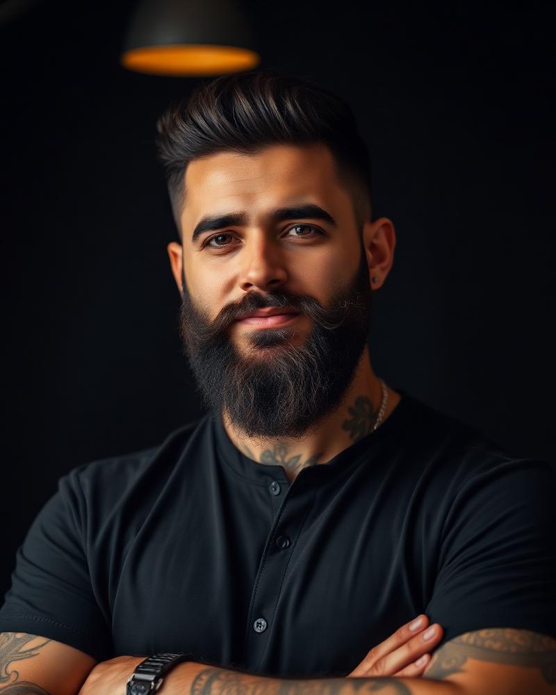 Rafael Agothi, Barbeiro-chefe · Barba & Navalha na Agothi Barber